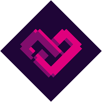 HYH logo on rotated diamond, 200px