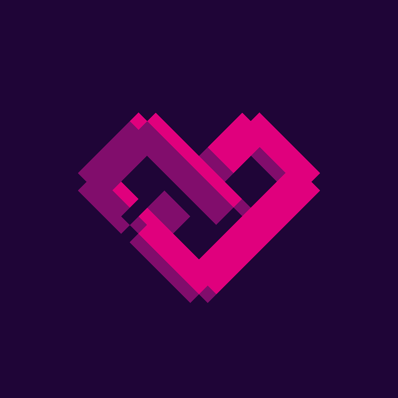 HYH logo on padded square, 800px